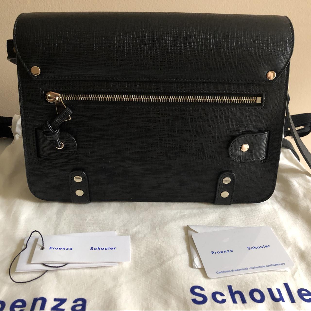 Proenza Schouler PS11 Black with gold and silver Depop