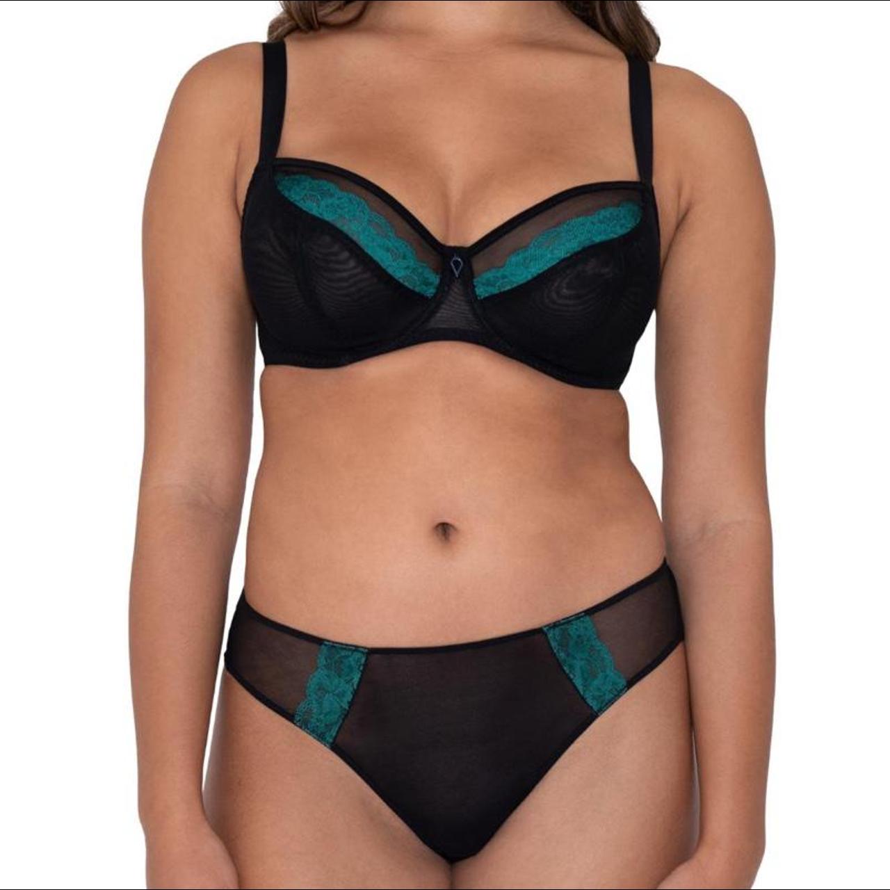 curvy kate eye spy balcony bra + brief in 30FF 