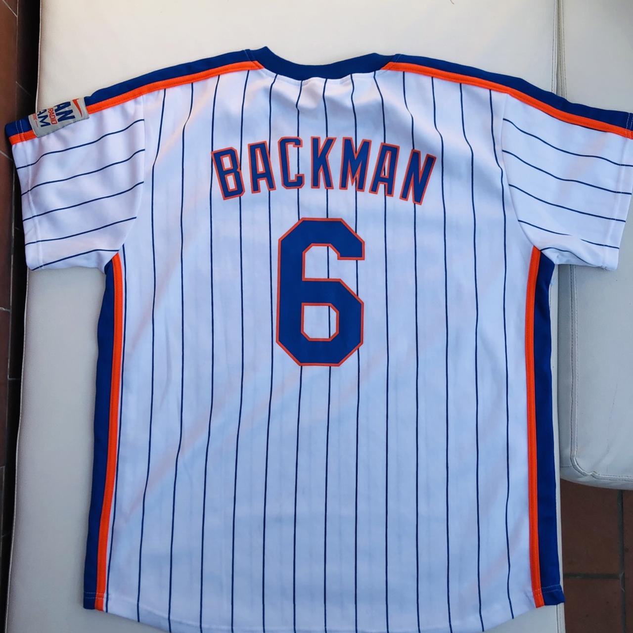 Wally Backman 1986' BROOKLYN CYCLONES JERSEY - Depop