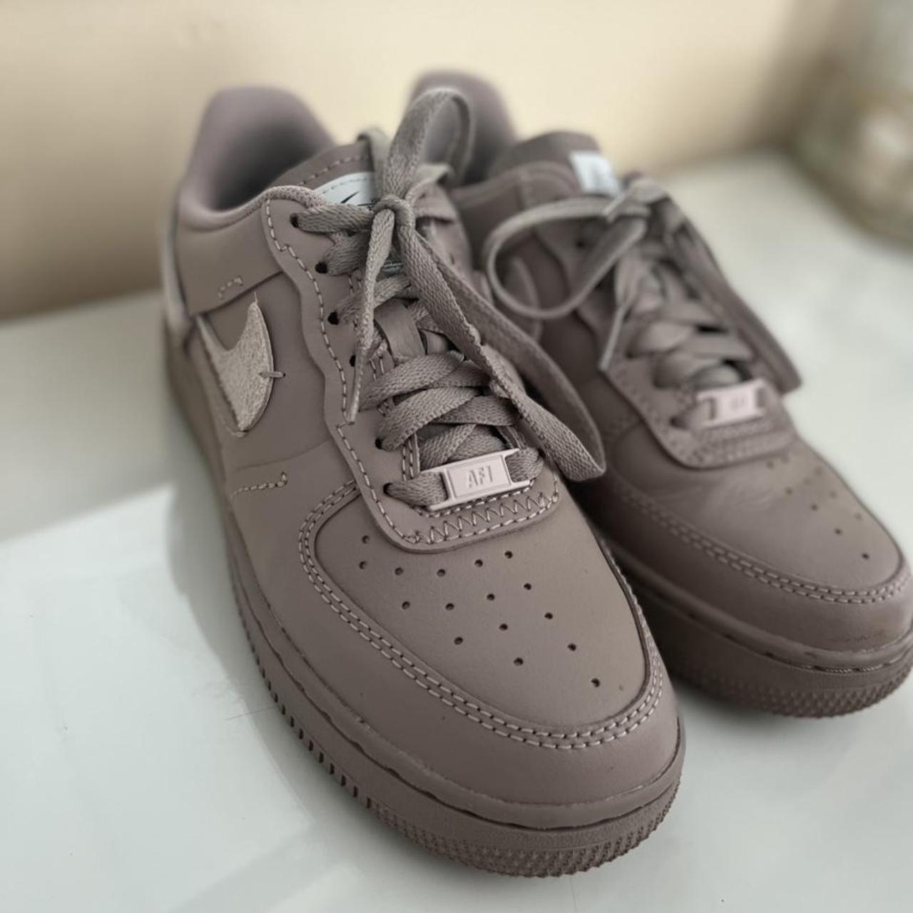 air force 1 07 trainers malt platinum violet