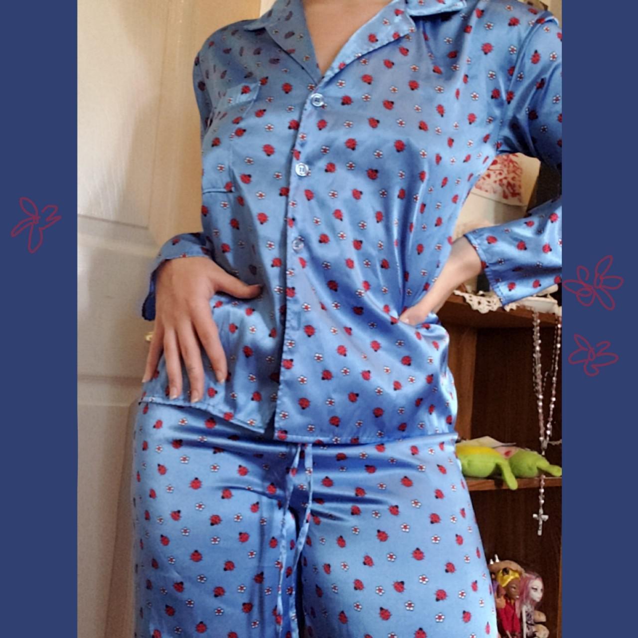 Women's Blue and Red Suit