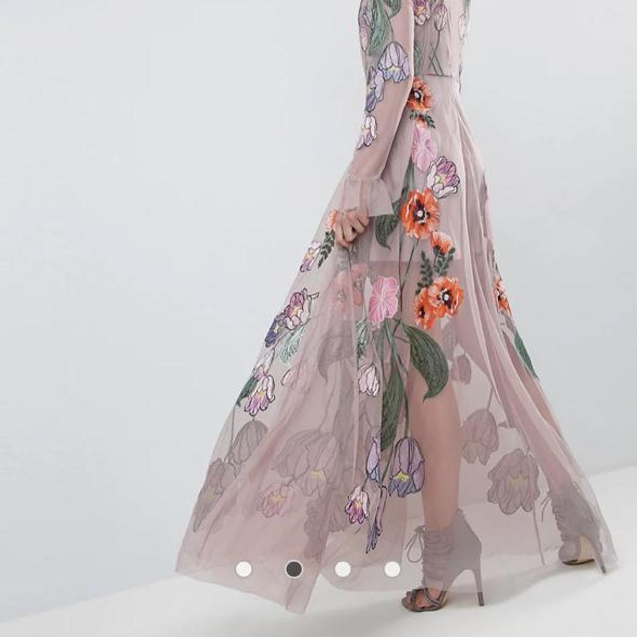 Product Image 2 - asos edition embroidered floral maxi
