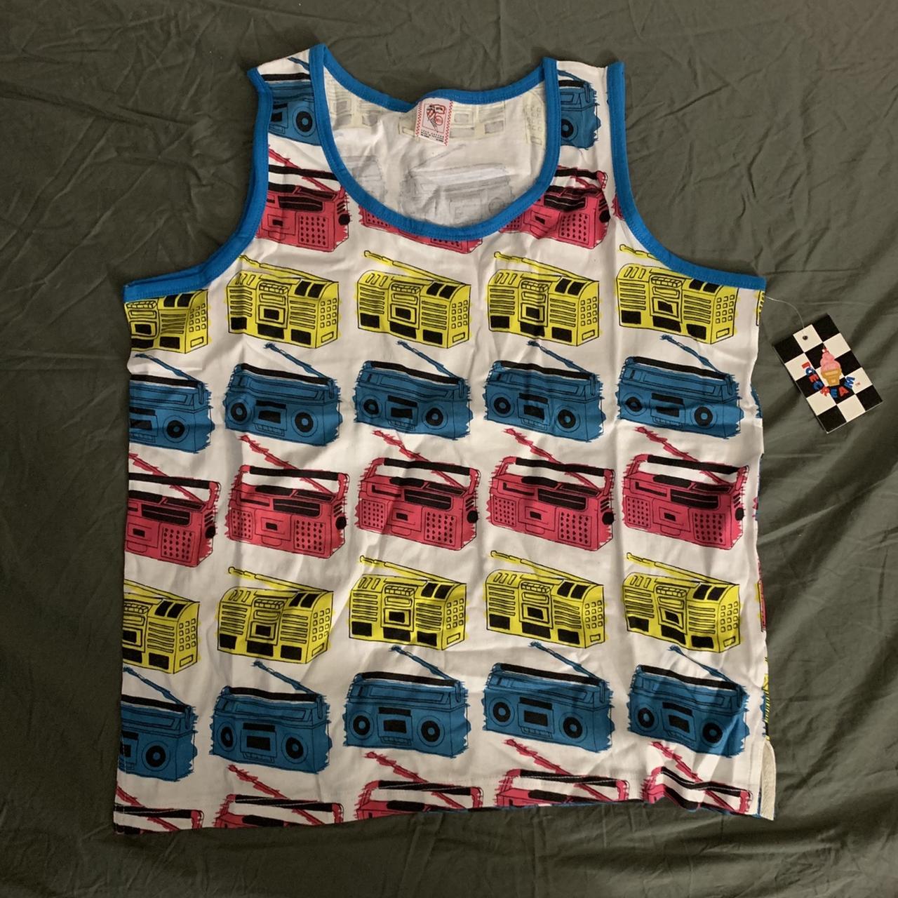 Billionaire Boys Club Boombox Ice Cream Tank Size... Depop