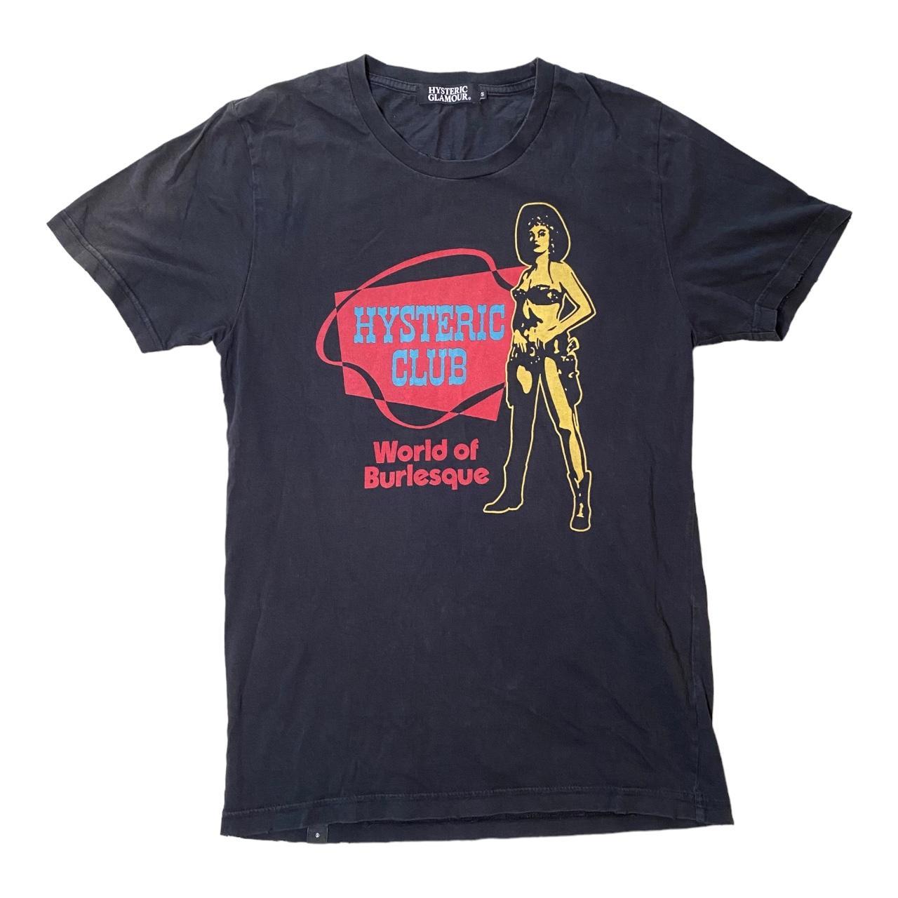 Hysteric Glamour Men's Black T-shirt