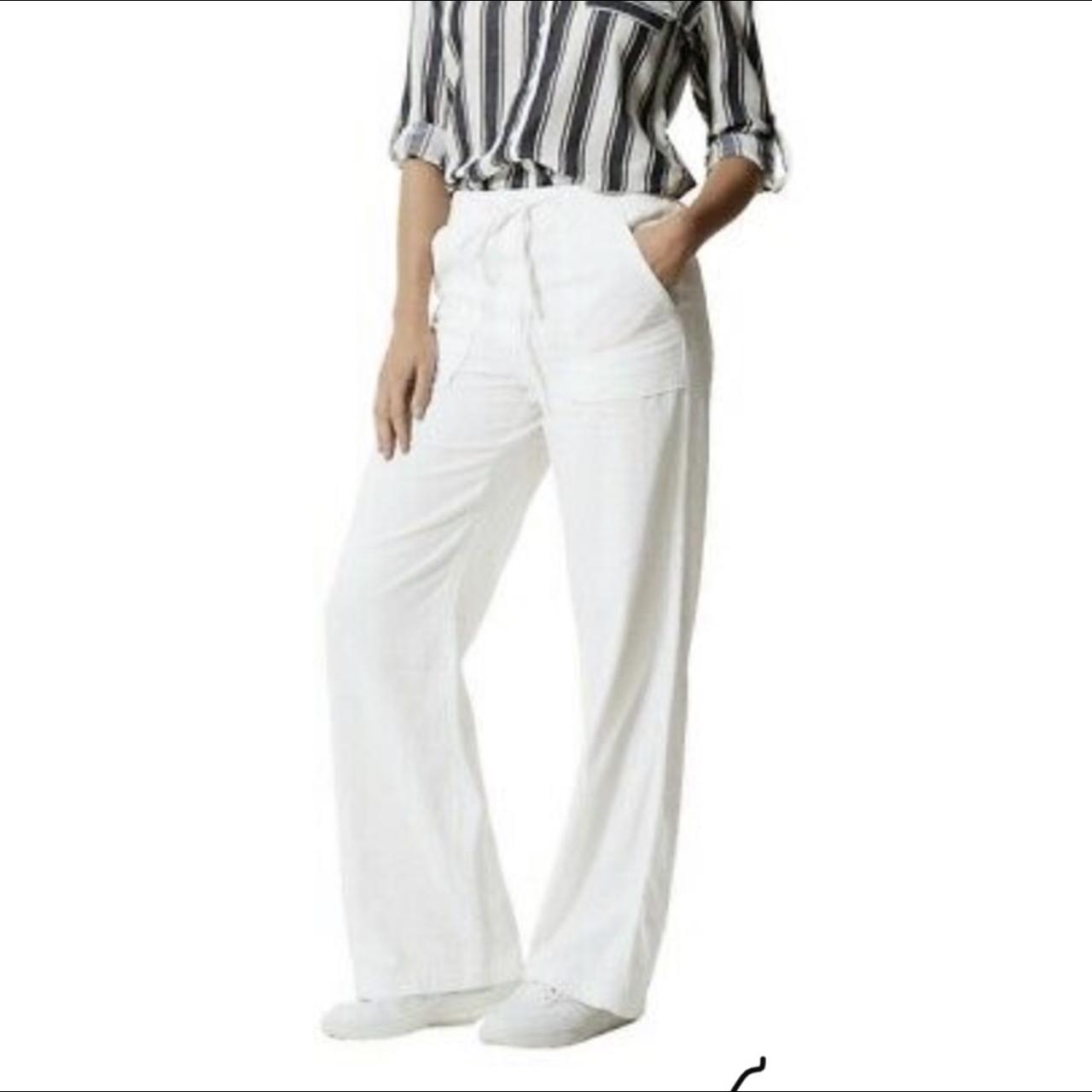 Pure Linen Tapered Trousers, M&S Collection