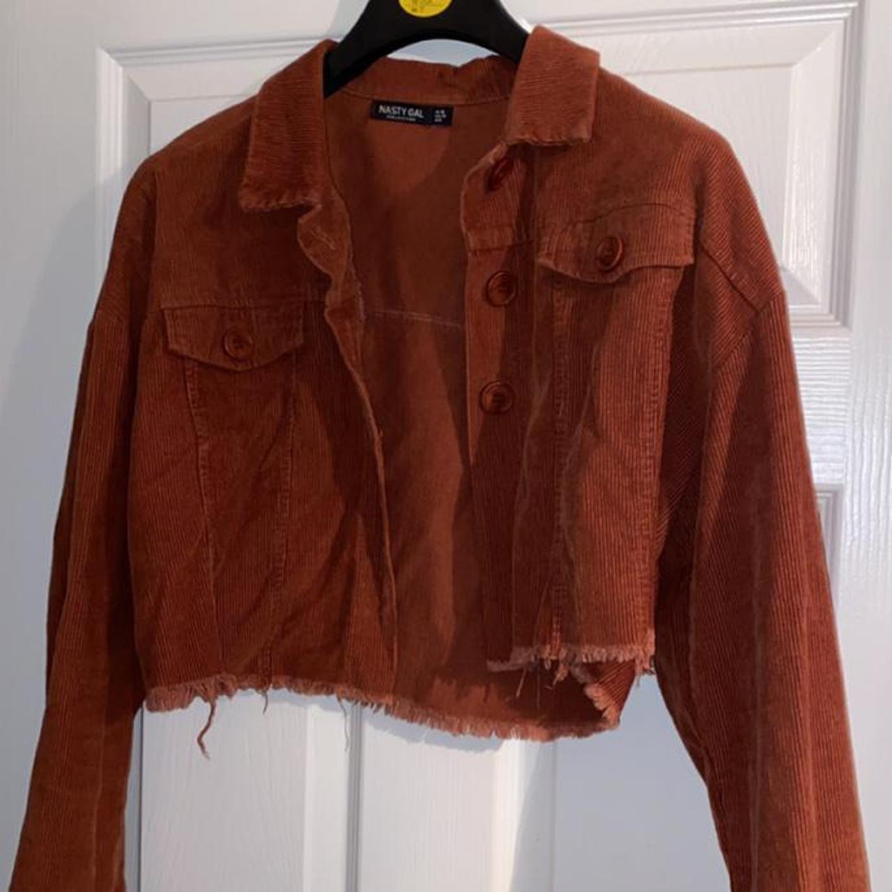 rust cord jacket