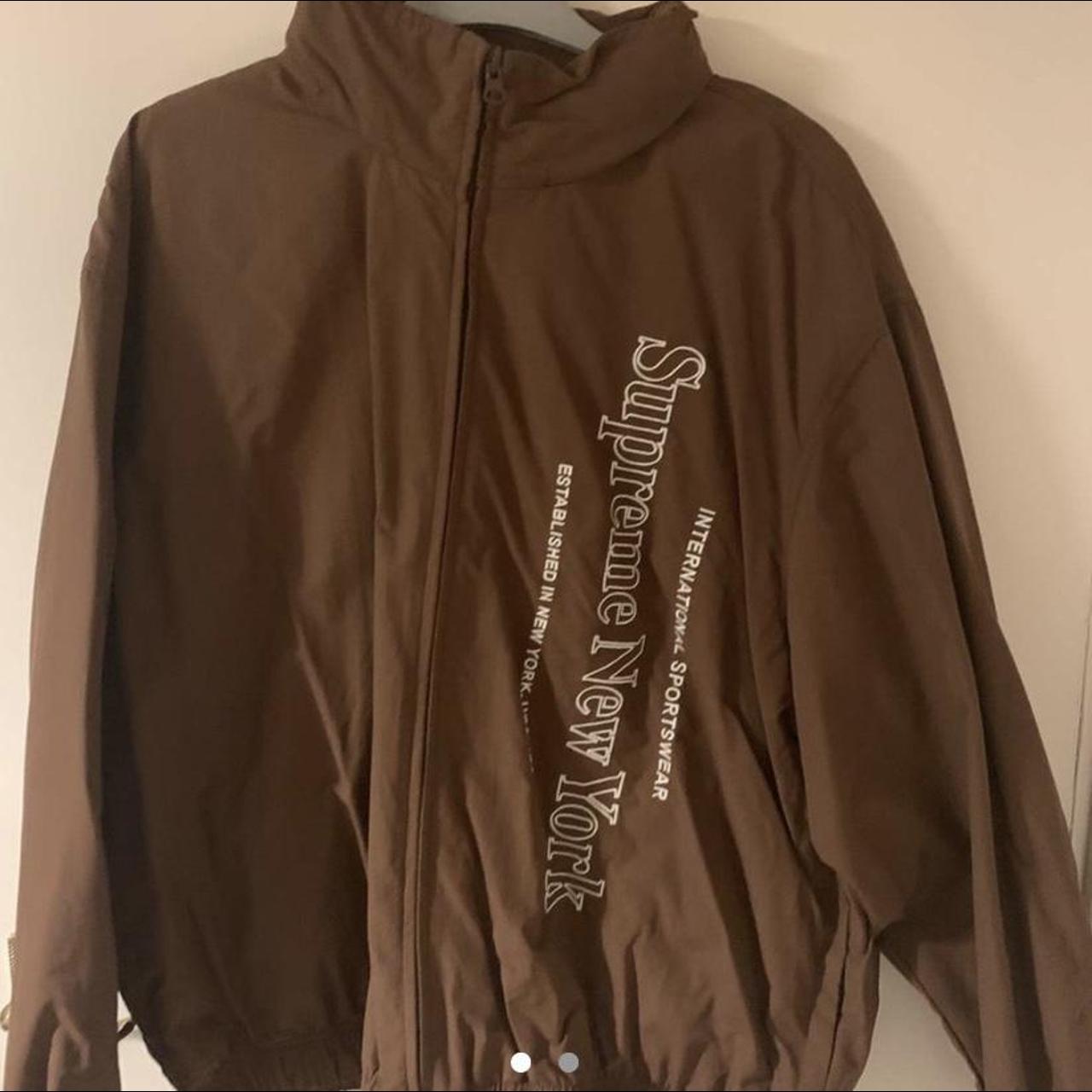 Supreme Curve Track Jacket Brown ジャケット・アウター
