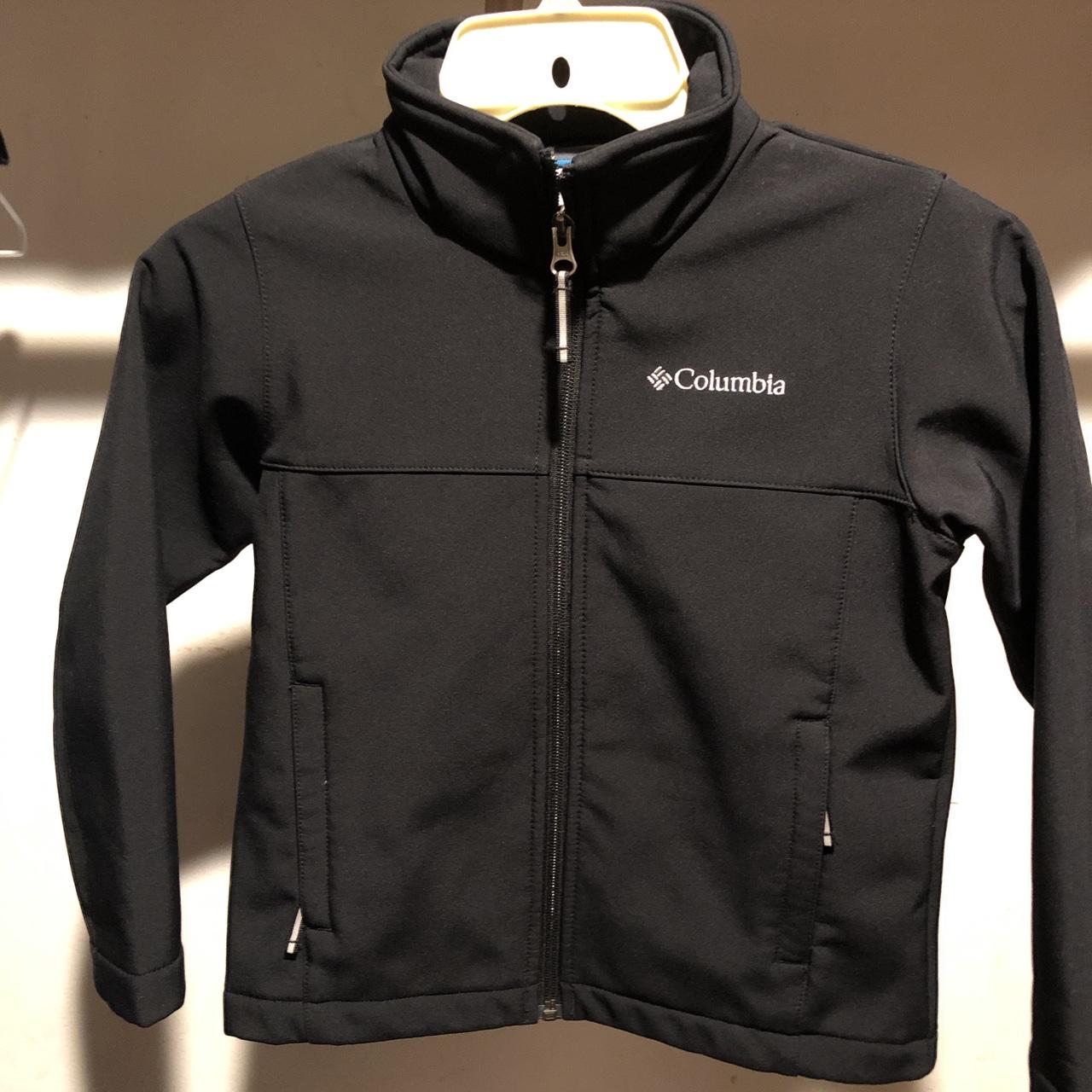 columbia black zip up