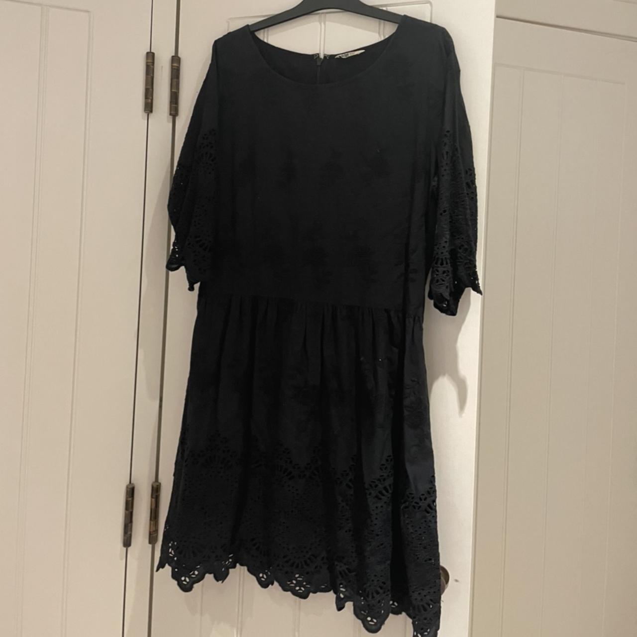 Jack Wills Women's Black Dress | Depop