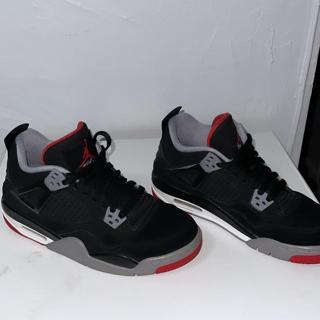bred 4s size 5