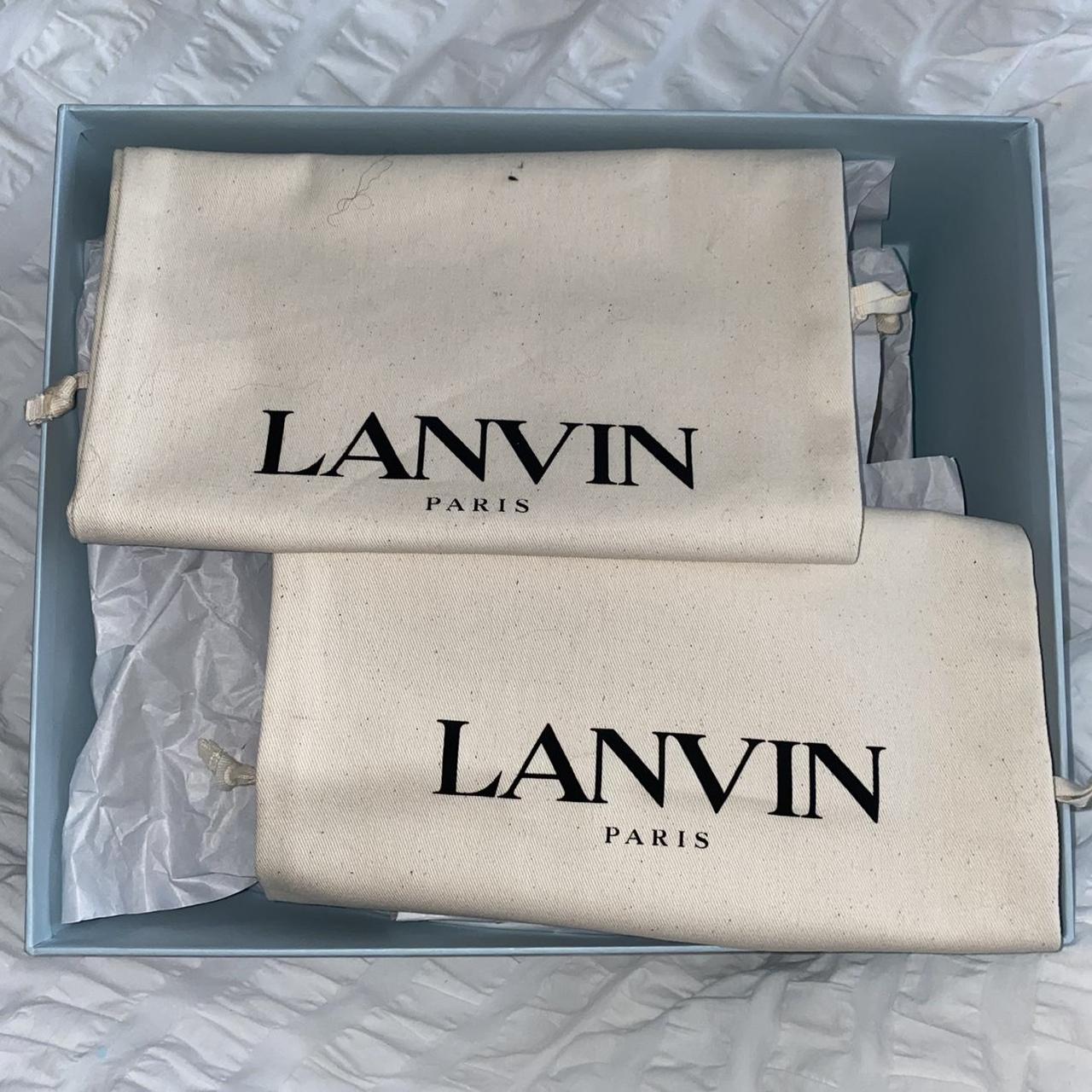 Lanvin Curb sneakers - UK size 7 worn twice for a... - Depop