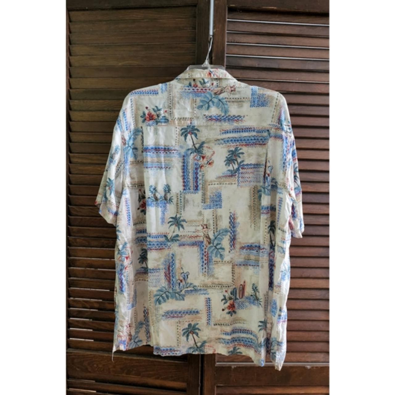 Batik Bay Hawaiian Shirt Short Sleeve Floral Surf... - Depop
