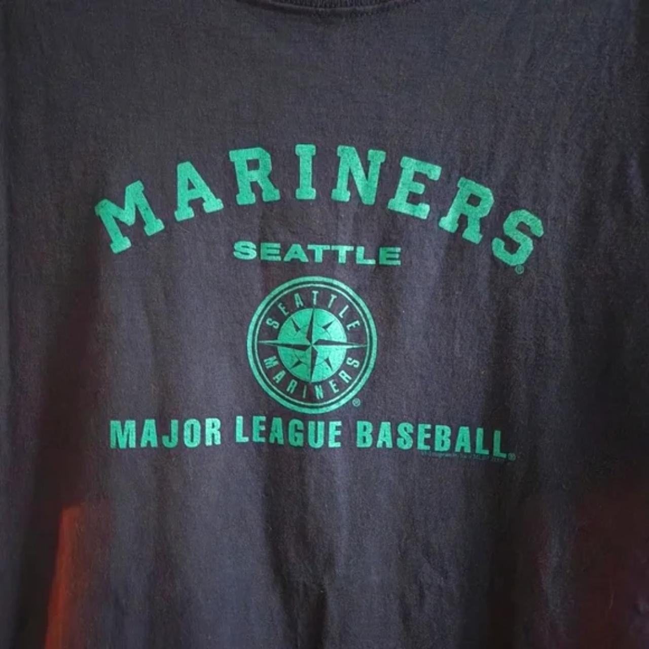 seattle mariners hoodie mlb lee brand unisex - Depop