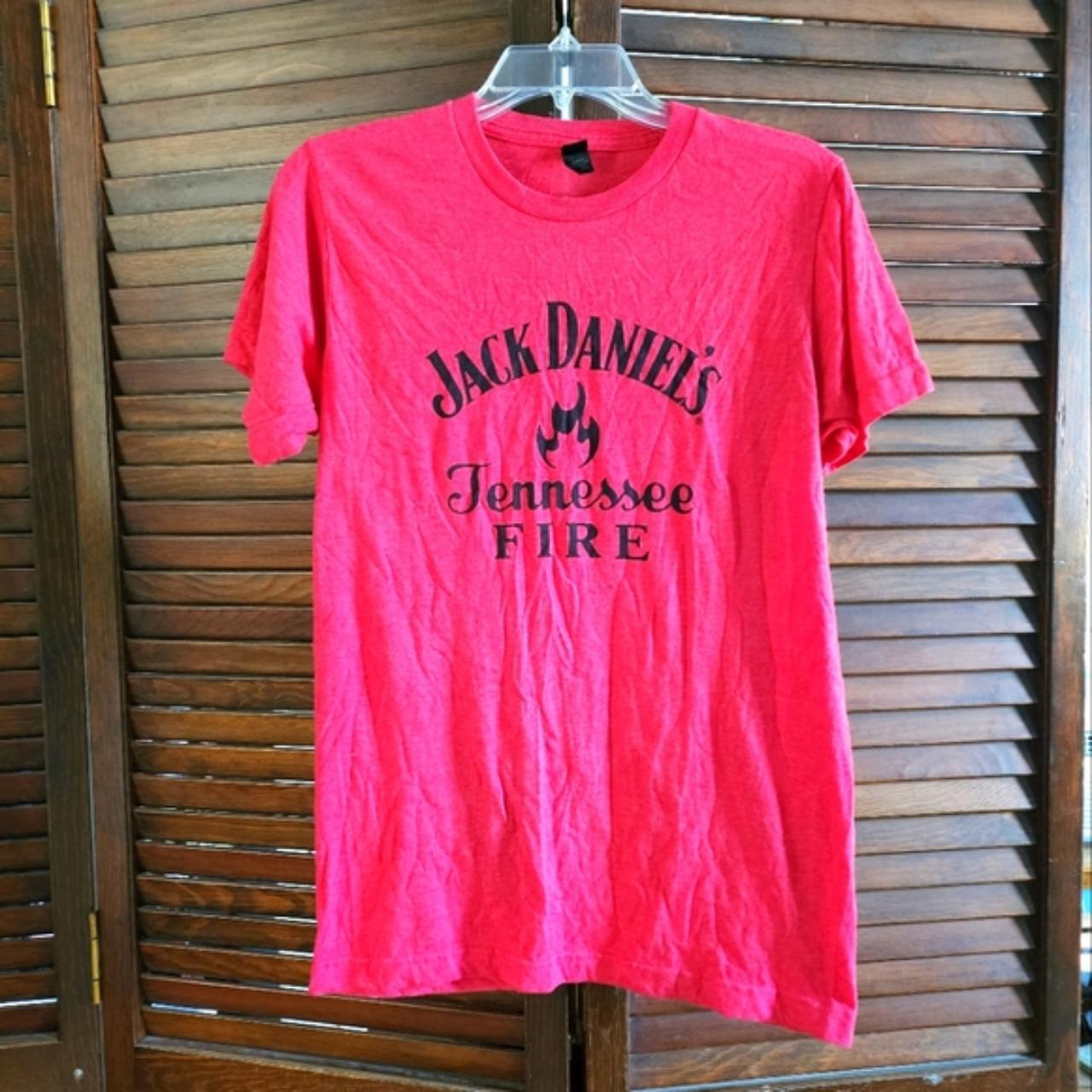 jack daniels tennessee fire t shirt