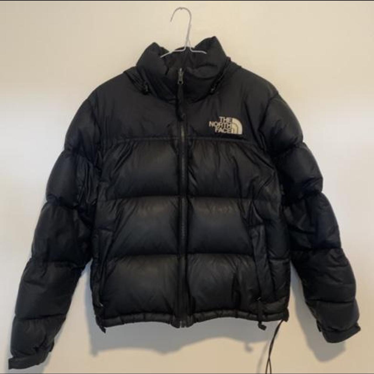 the north face black puffer coat