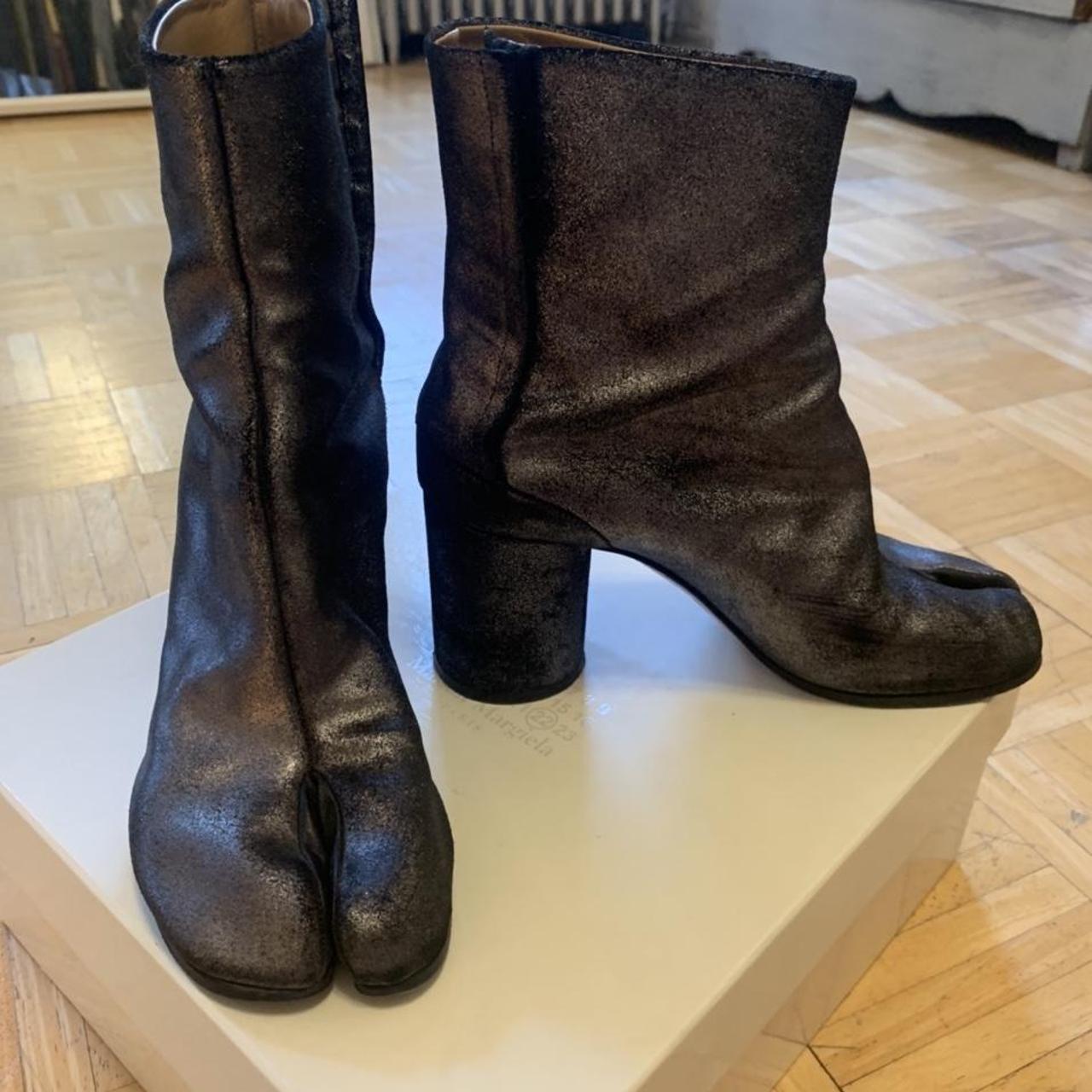 Product Image 2 - MARGIELA TABI BOOTS
Metallic grey/black