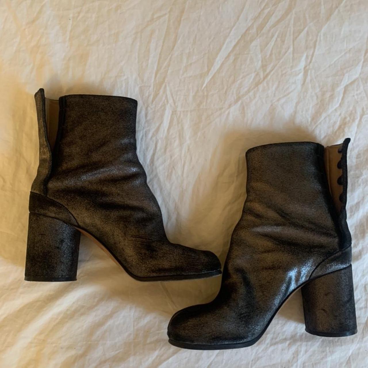 Product Image 4 - MARGIELA TABI BOOTS
Metallic grey/black