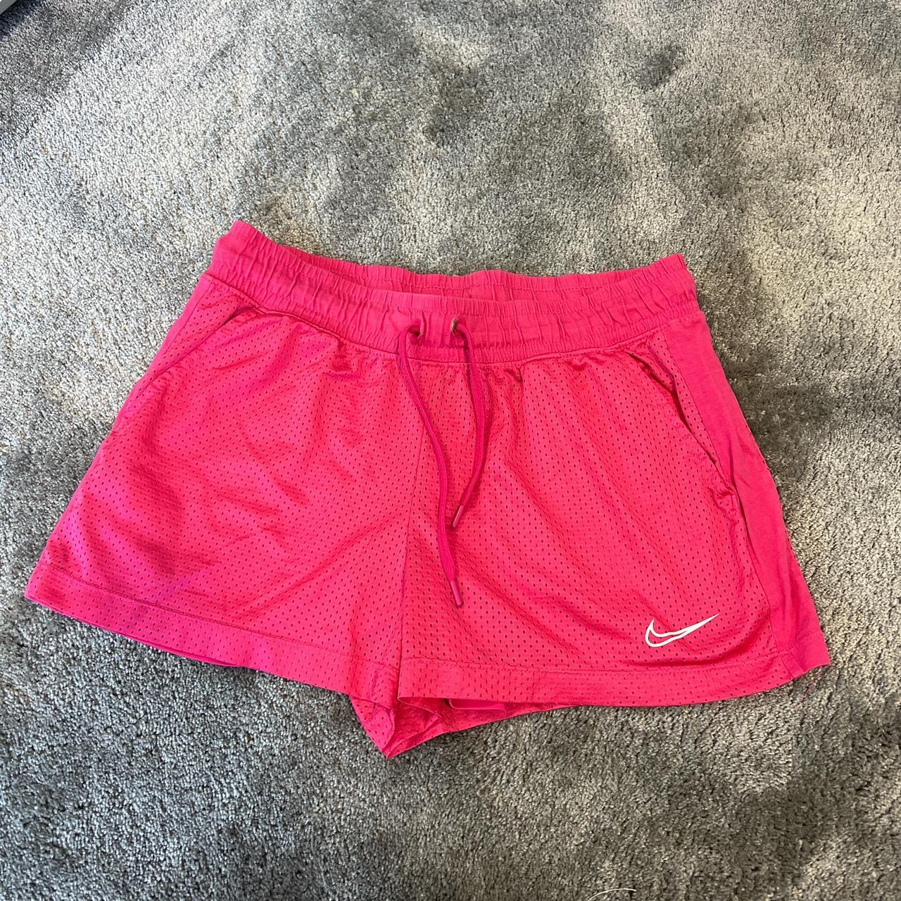 pink nike elite shorts