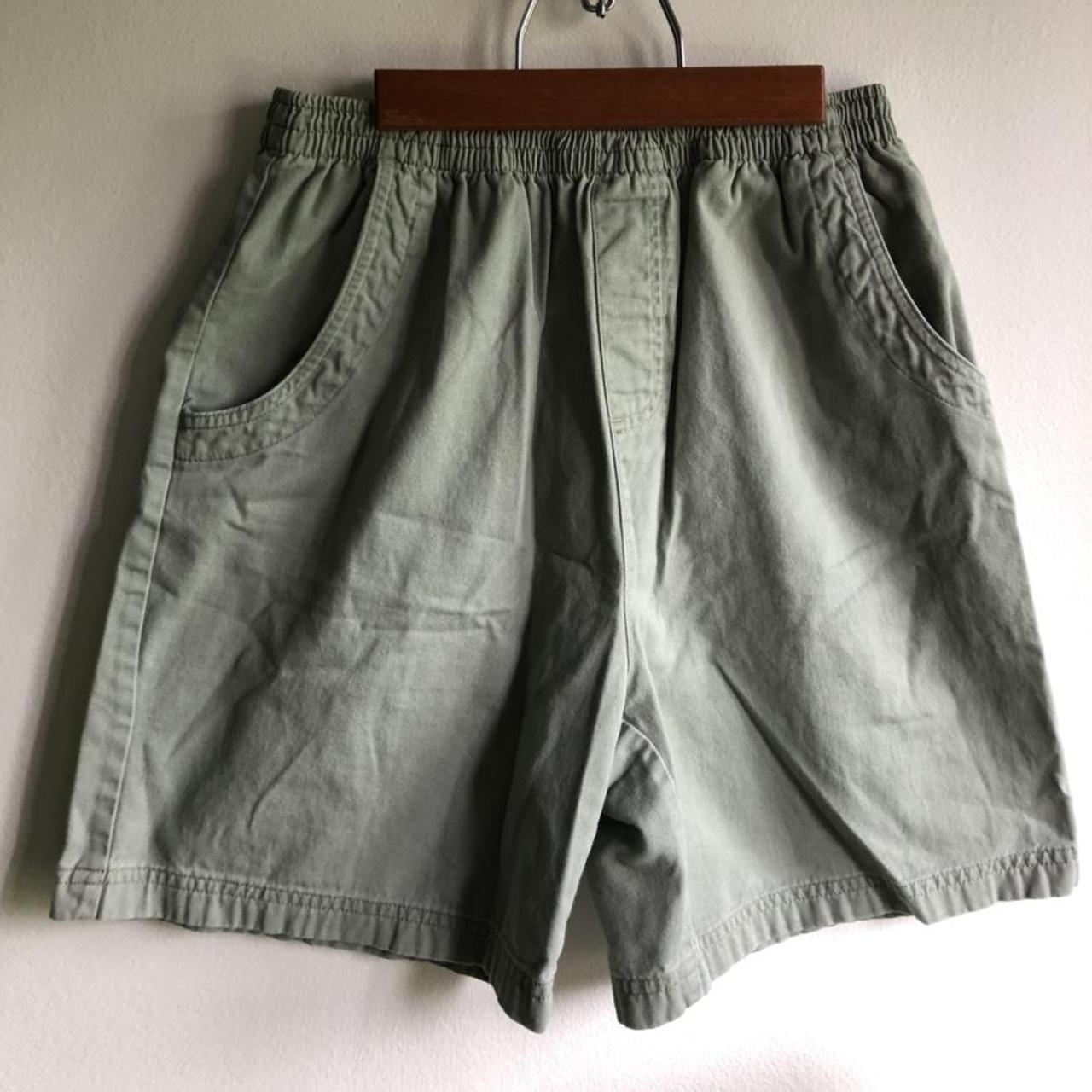 Khaki cotton shorts Free Shipping Medium Basic