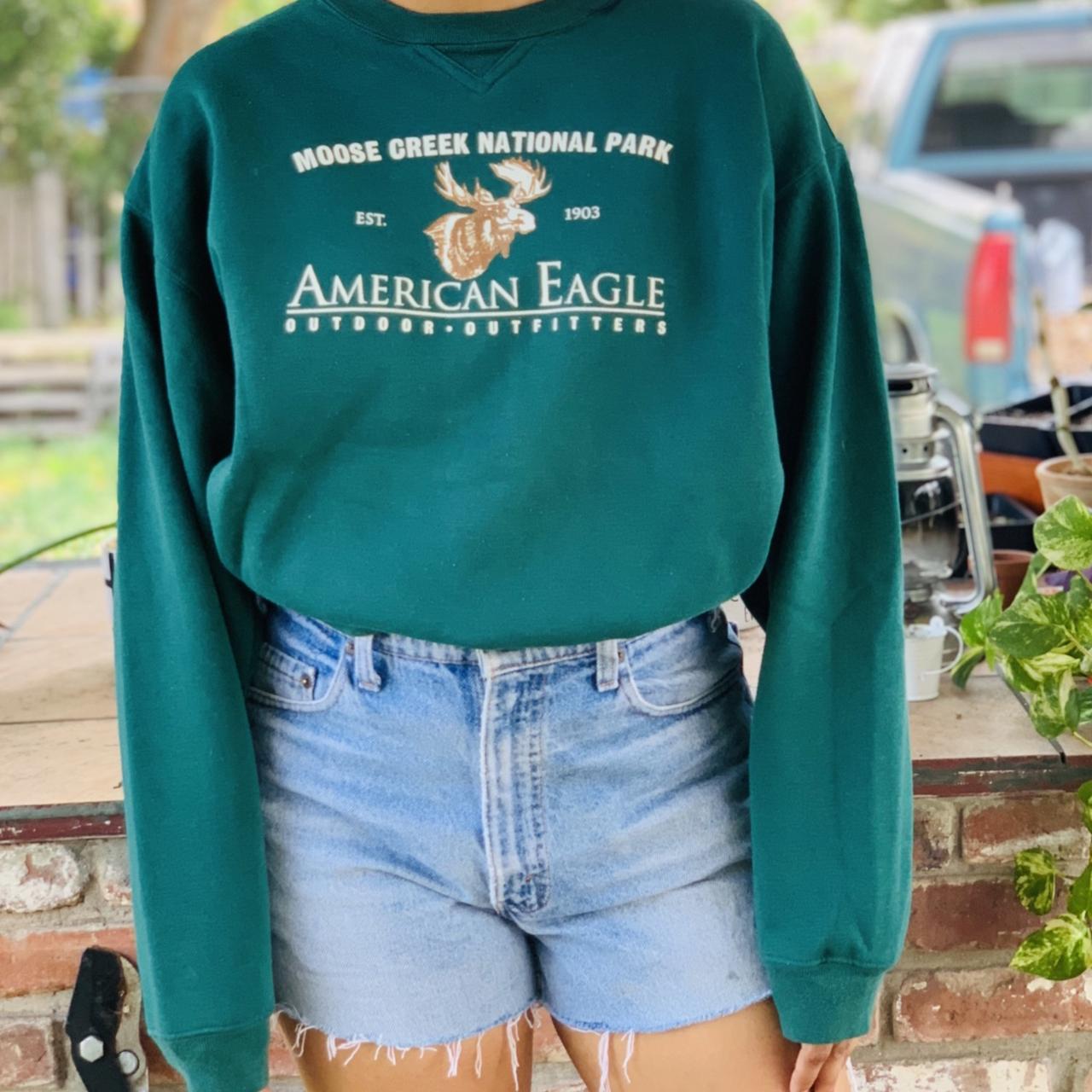 Vintage America eagle sweater. vintage america... Depop