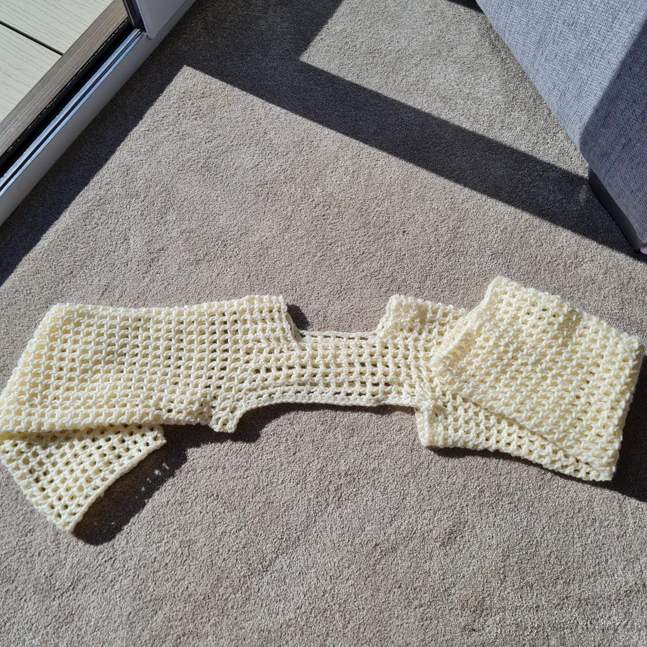 Handmade Crochet Sleeves, Arm warmer, mesh shug,... Depop