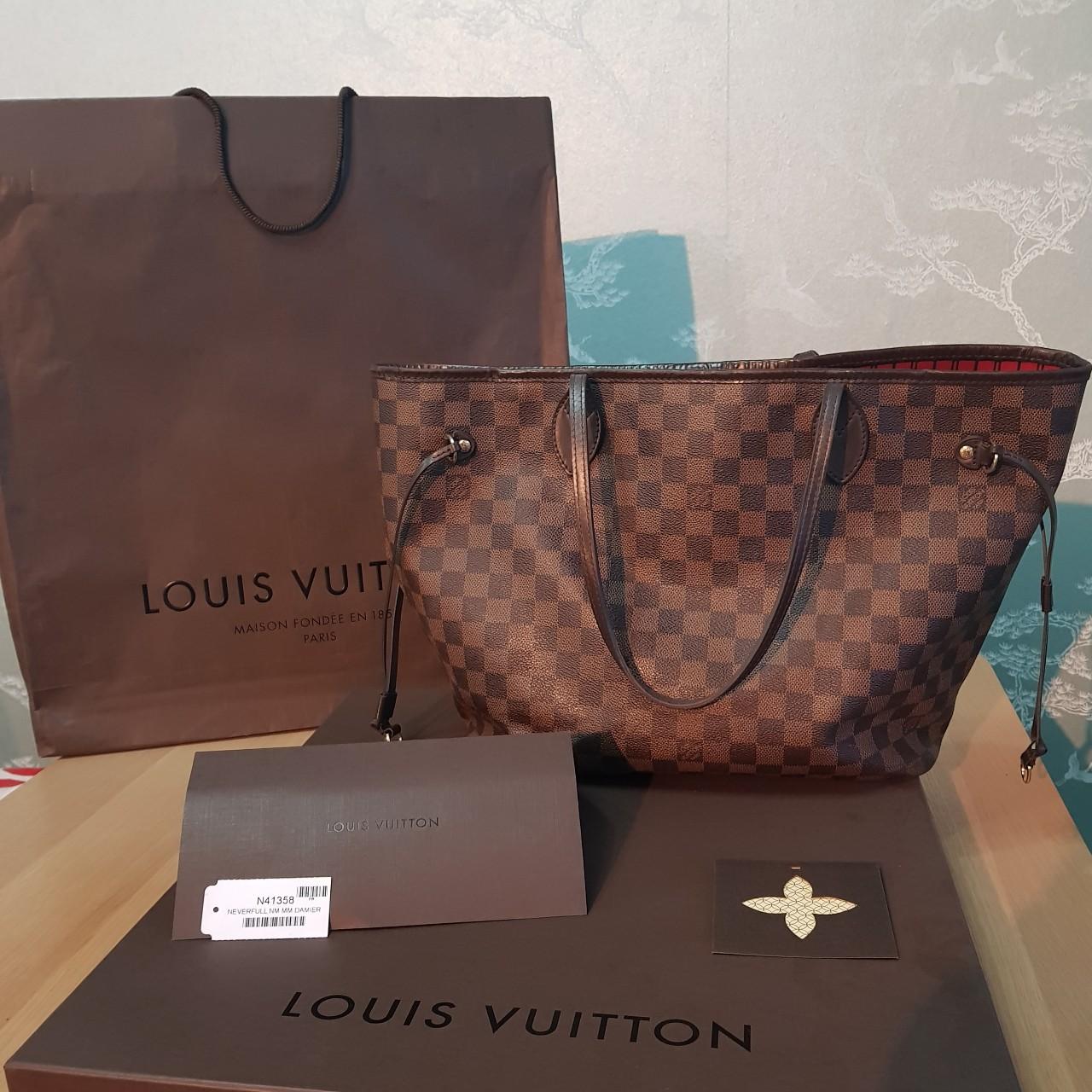 Louis Vuitton Neverfull MM (medium size) tote - Depop