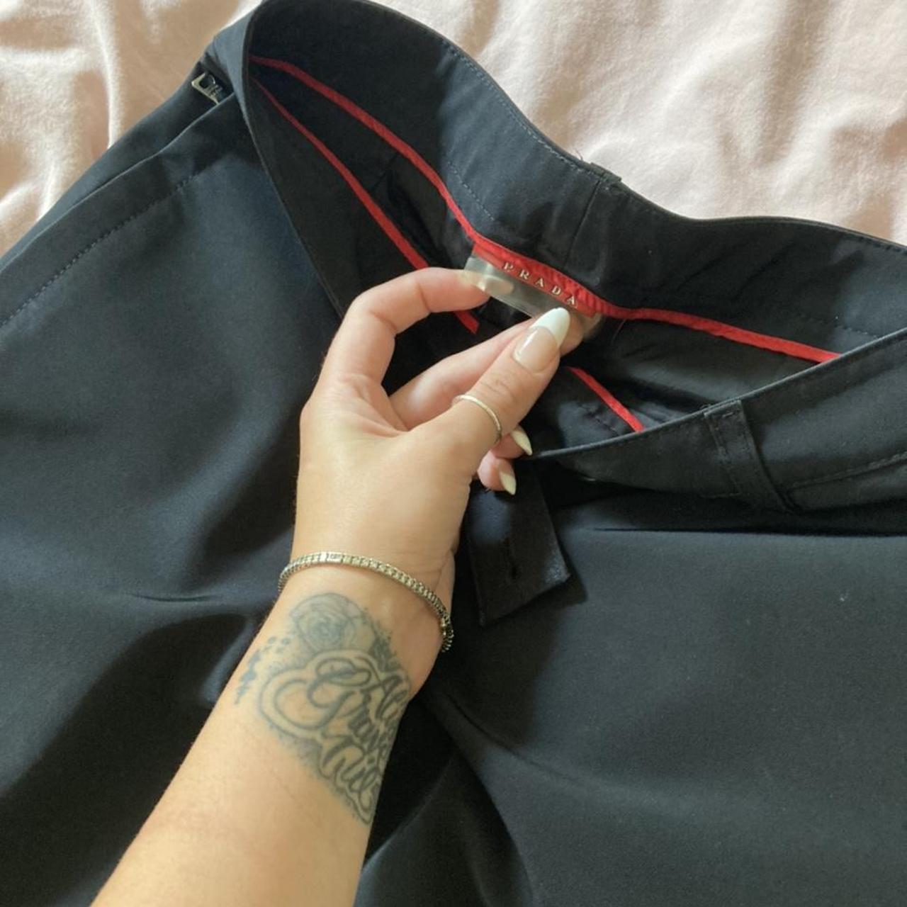 Prada Linea Rossa Tech Pants size 30. Terrible pics Depop