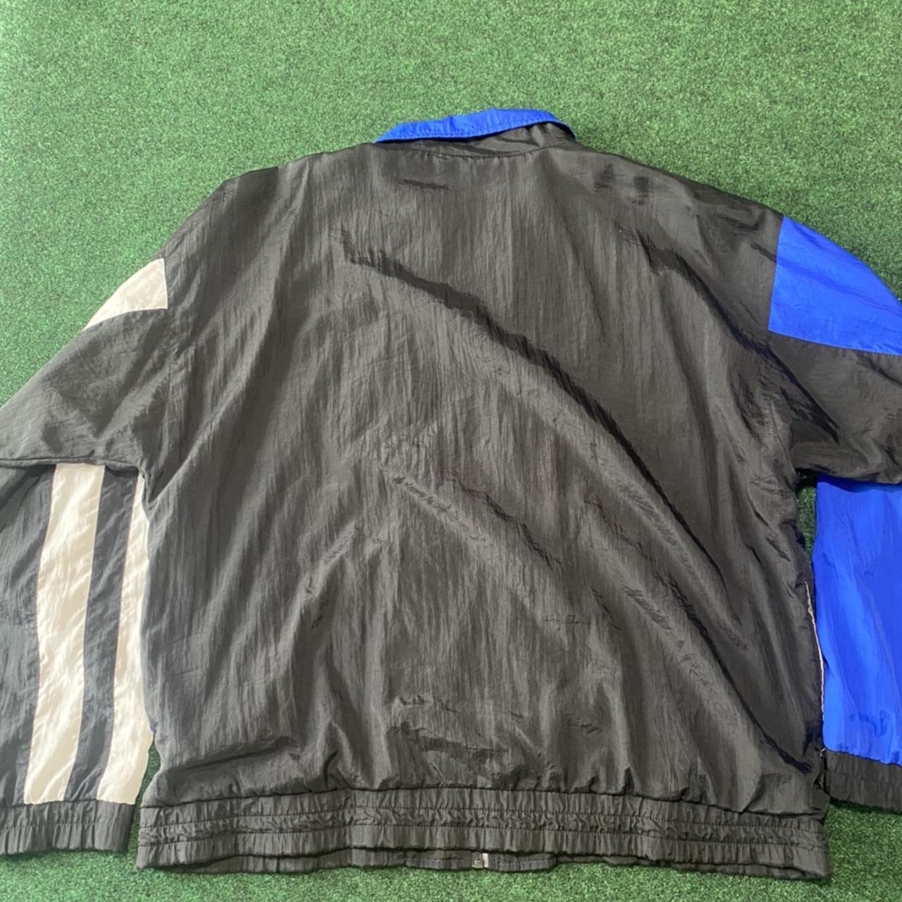 American Vintage Men's Black and Blue Jacket (3)