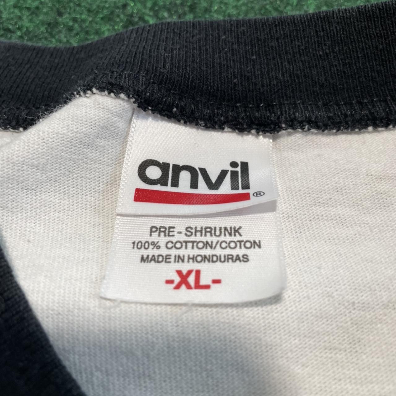 American Vintage Men's White and Black T-shirt (4)