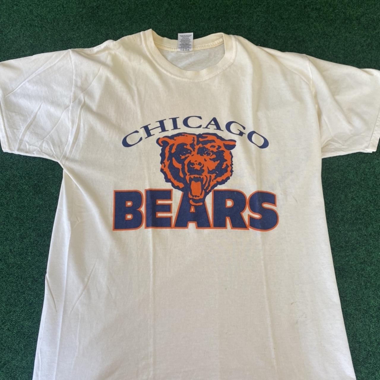 Vintage Rare Chicago Bears Nfl Shirt It S In Good Depop   P0 