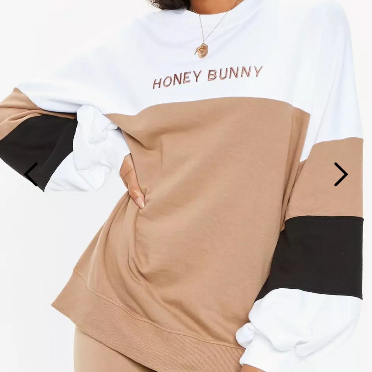 Missguided Honey Bunny oversized Jumper can fit Depop