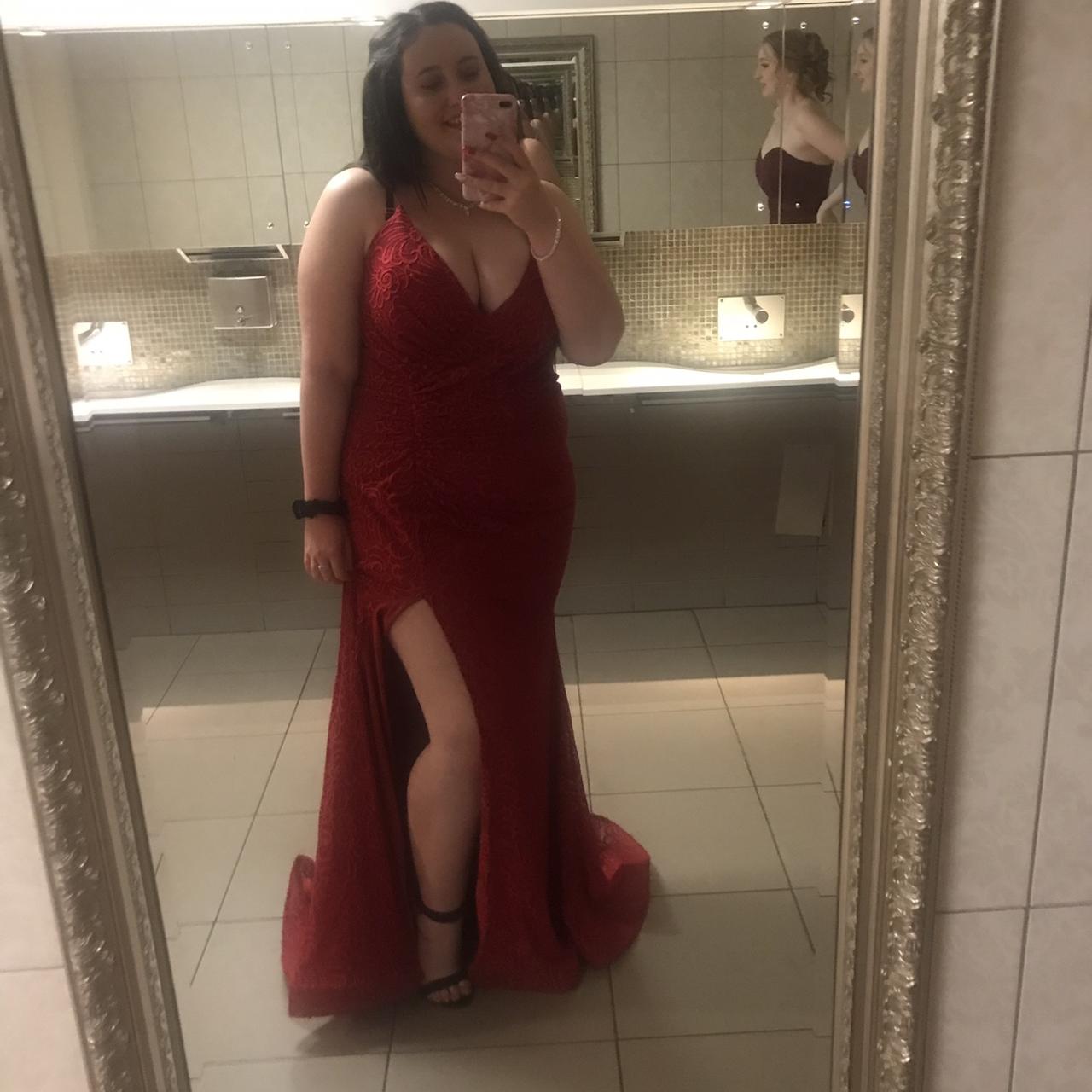 Beautiful yr 12 formal dress only wore once so it s Depop