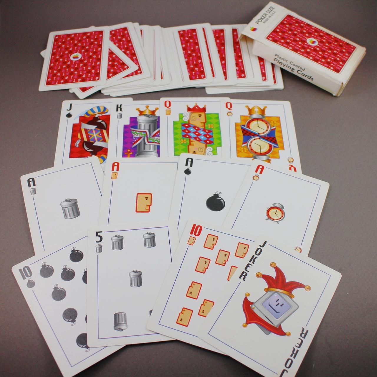 Official Apple Computer Playing Cards. Unused, ultra | Depop