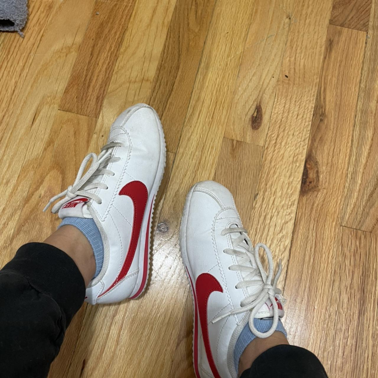 nike cortez worn