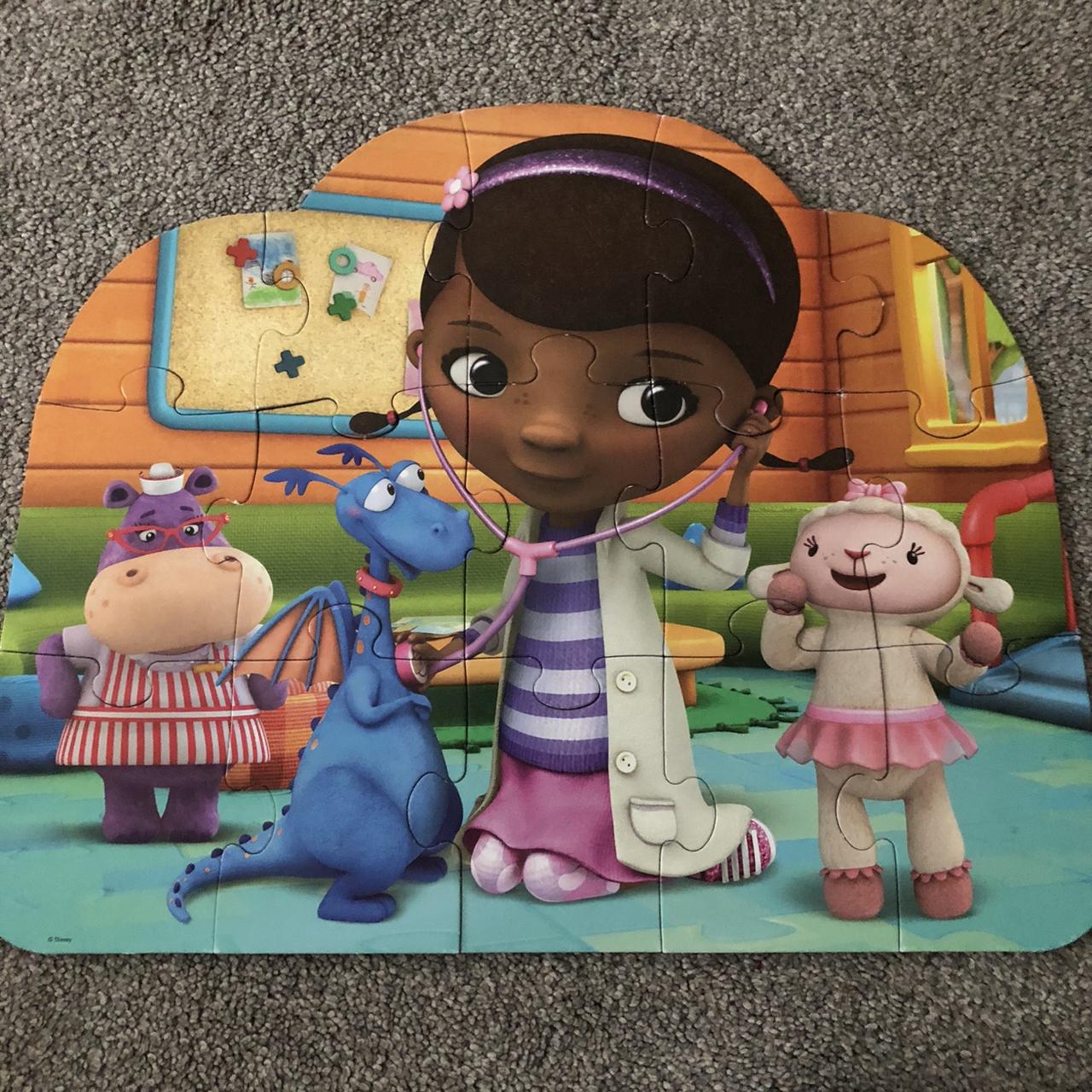 💫Kids Disney Junior Doc Mcstuffins Jigsaw puzzles Depop
