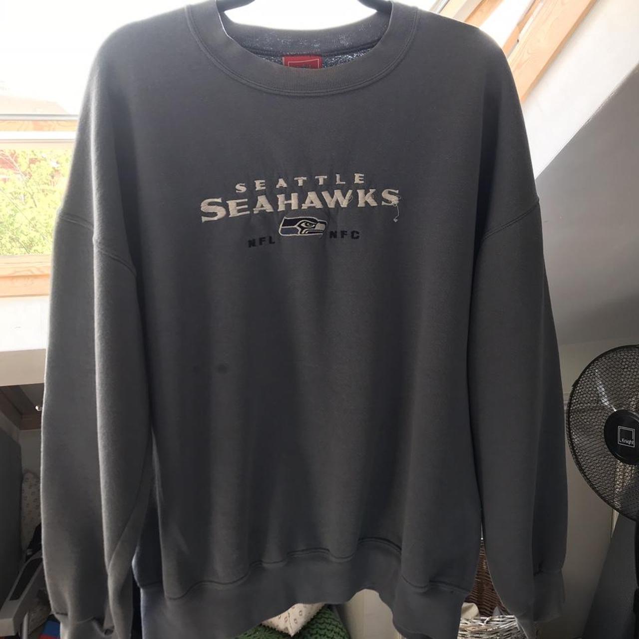 Seattle Seahawks Sweatshirt NFL Size: large - Depop