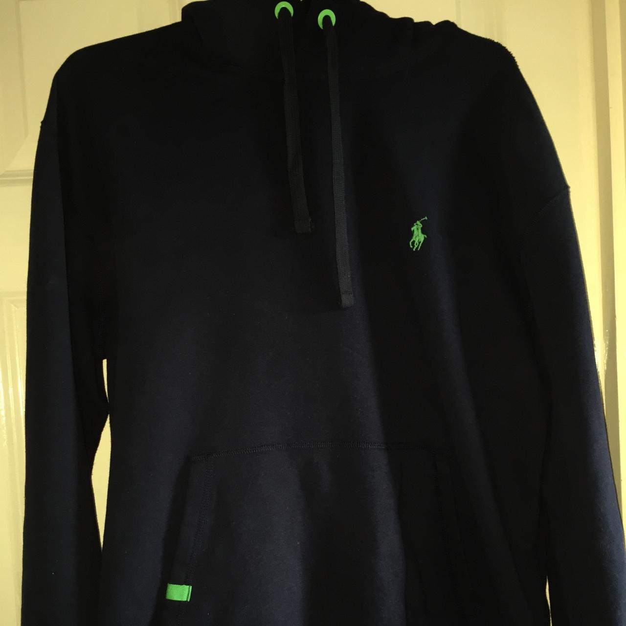 Lime green polo hoodie hot sale