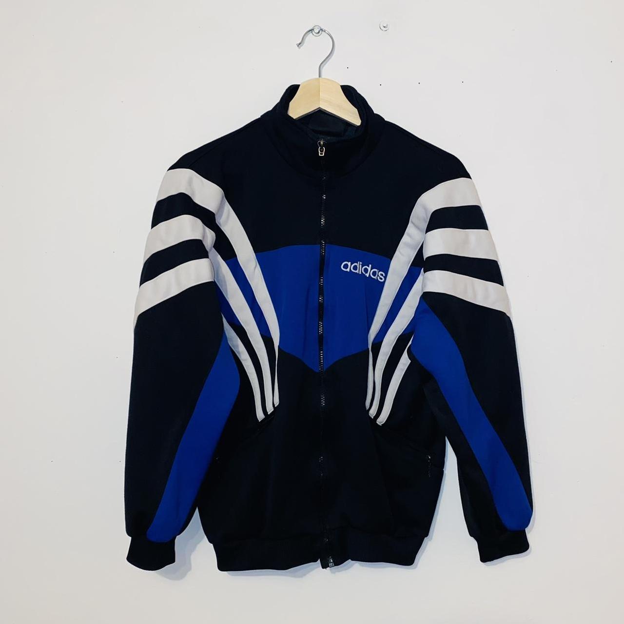 Vintage 90�??s Adidas bomber / zipper, size small. - Depop