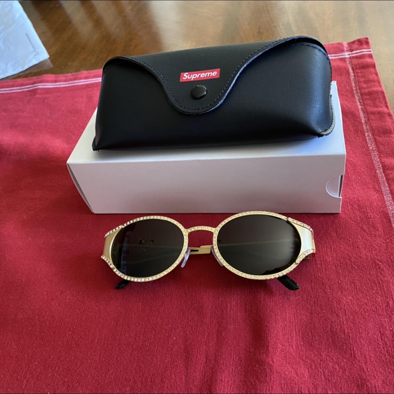 SUPREME MILLER SUNGLASSES GOLD! Brand new with...
