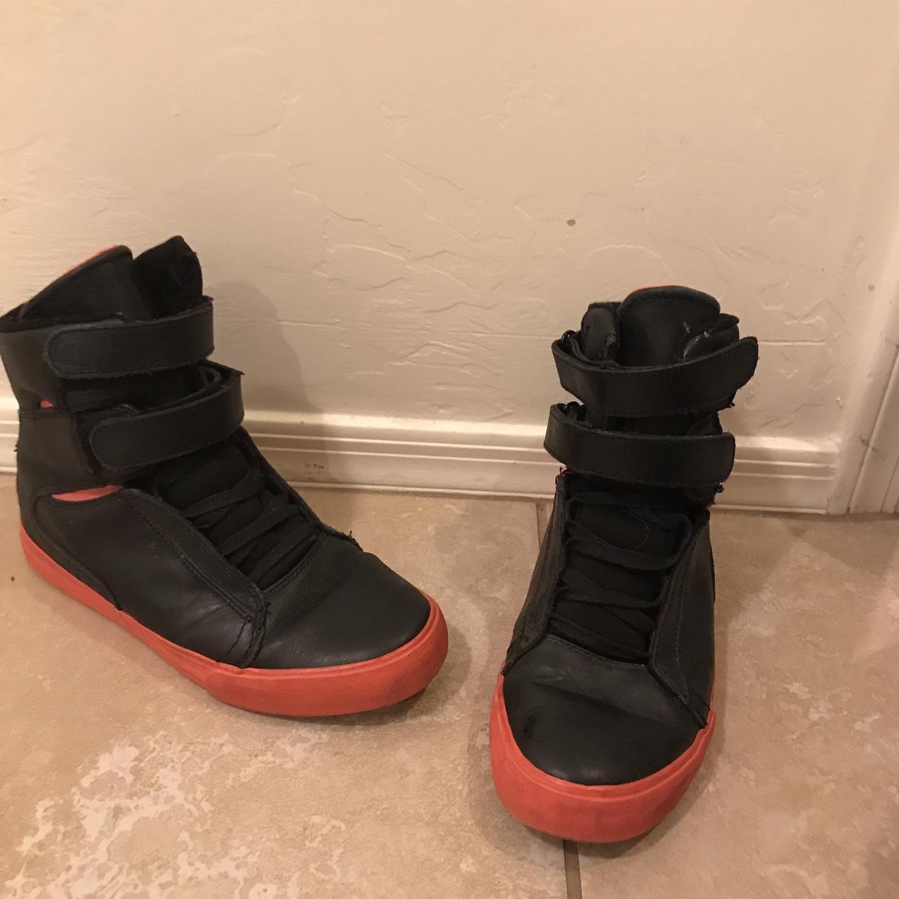 Supra tk black and cheap red