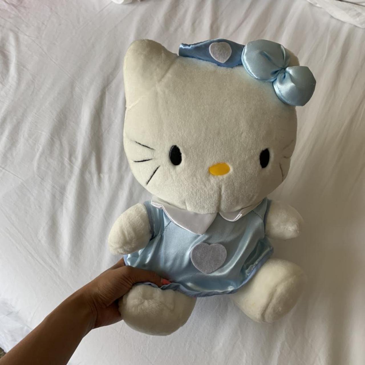 Vintage Hello Kitty Plushy Super Cute Blue Nurse Depop