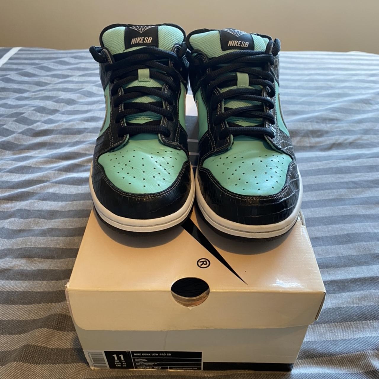 Nike SB x Diamond Supply Co. Dunk Low - “Tiffany” -... - Depop