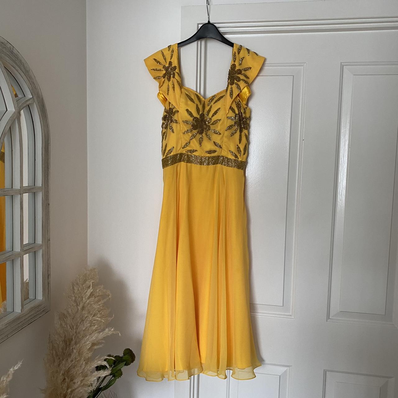 Virgos lounge hot sale yellow dress