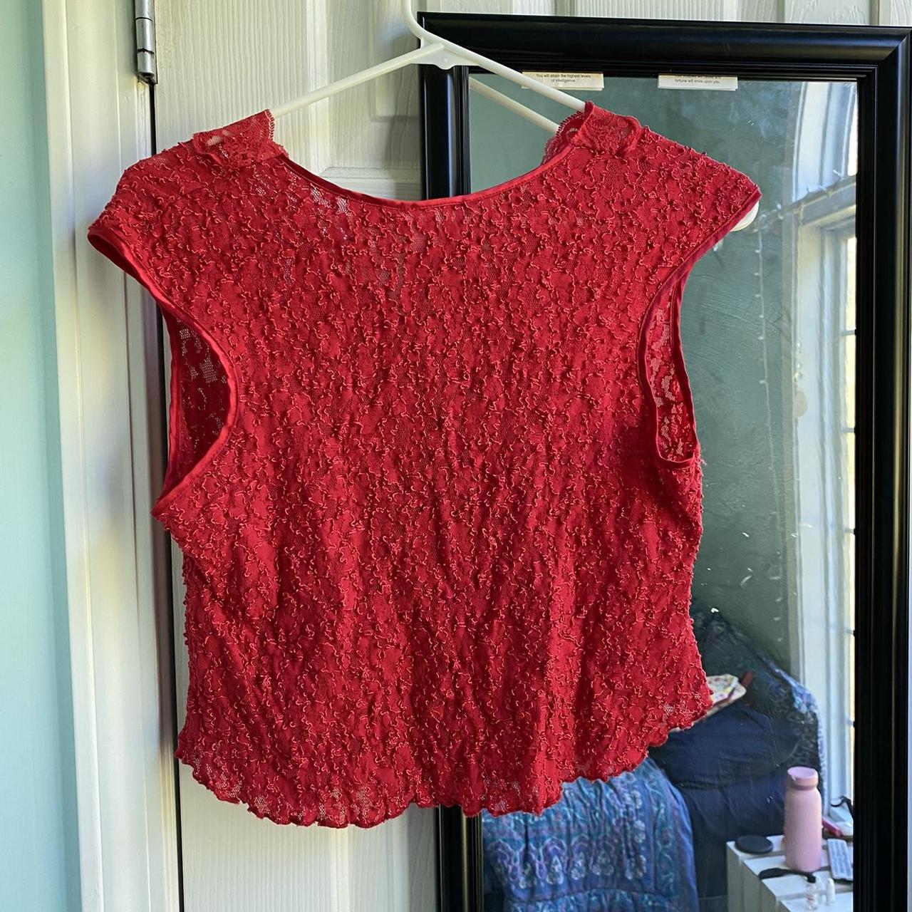 Secret Treasures Women's Red Vest-undershirts (3)