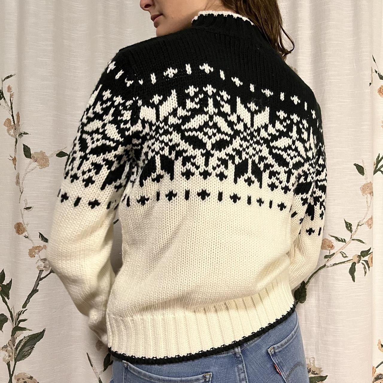 St. John's Bay Women's Black and White Jumper (3)