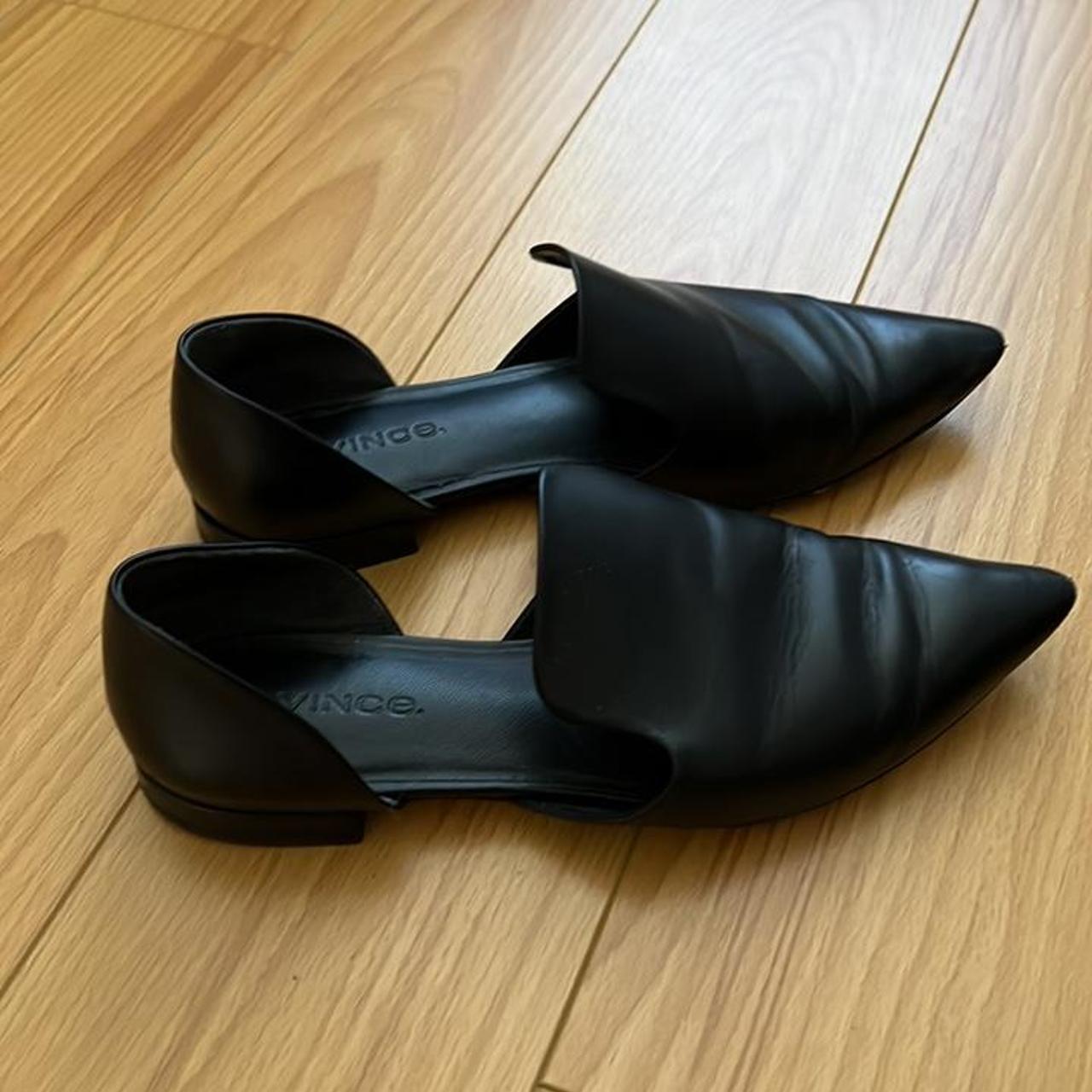 Vince Women's Black Footwear | Depop