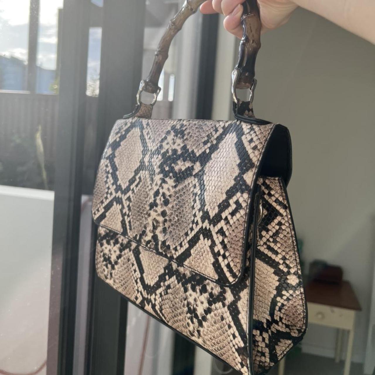 Depop New Look Snake Print Bag Round Snake Print Bag Hotsell