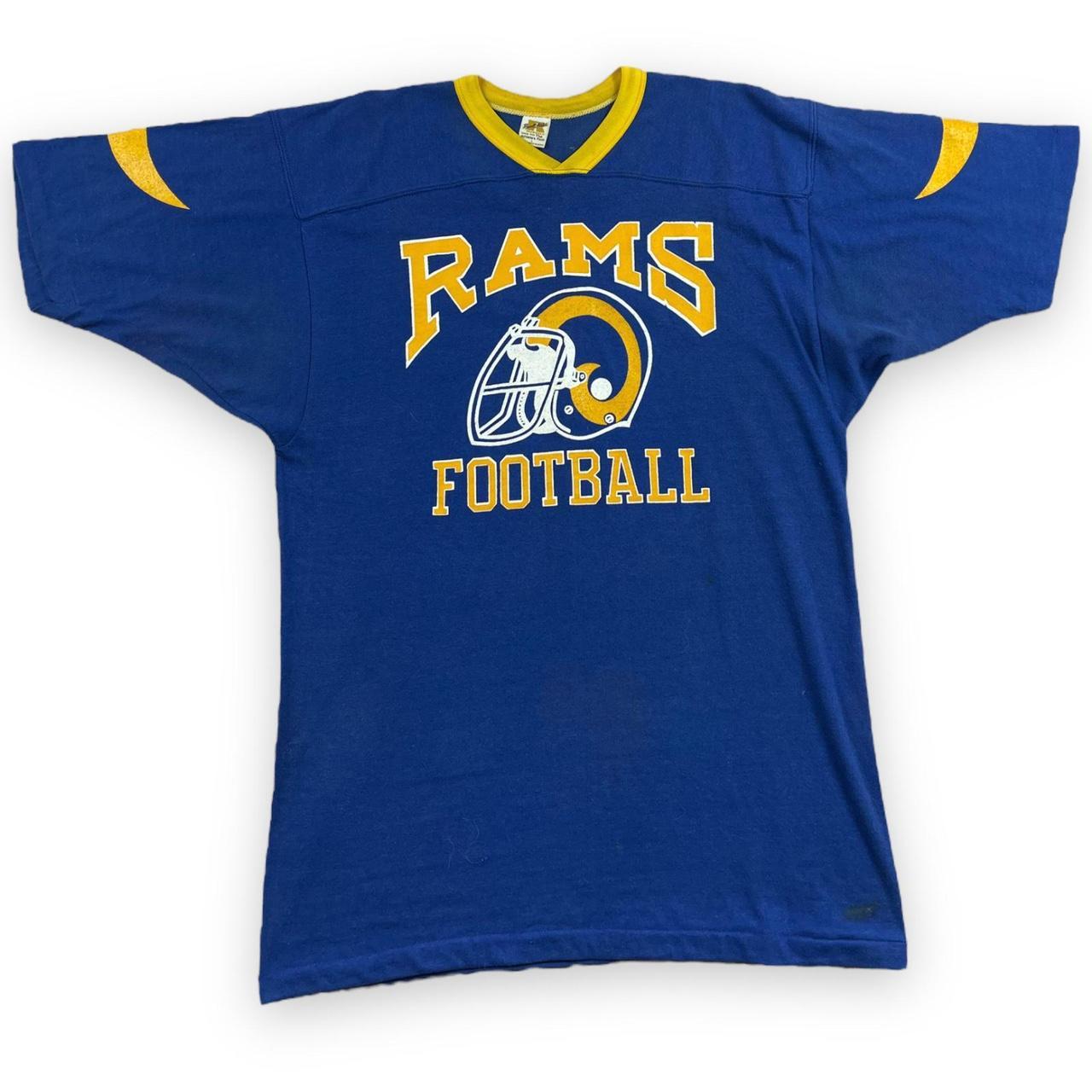 Russell Athletic Men's Blue Tshirt Depop