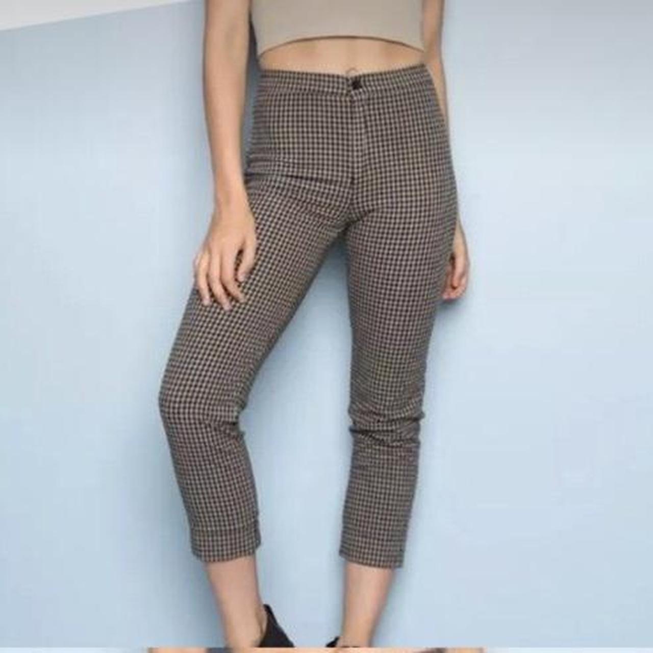 Brandy Melville Women's Brown Trousers Depop