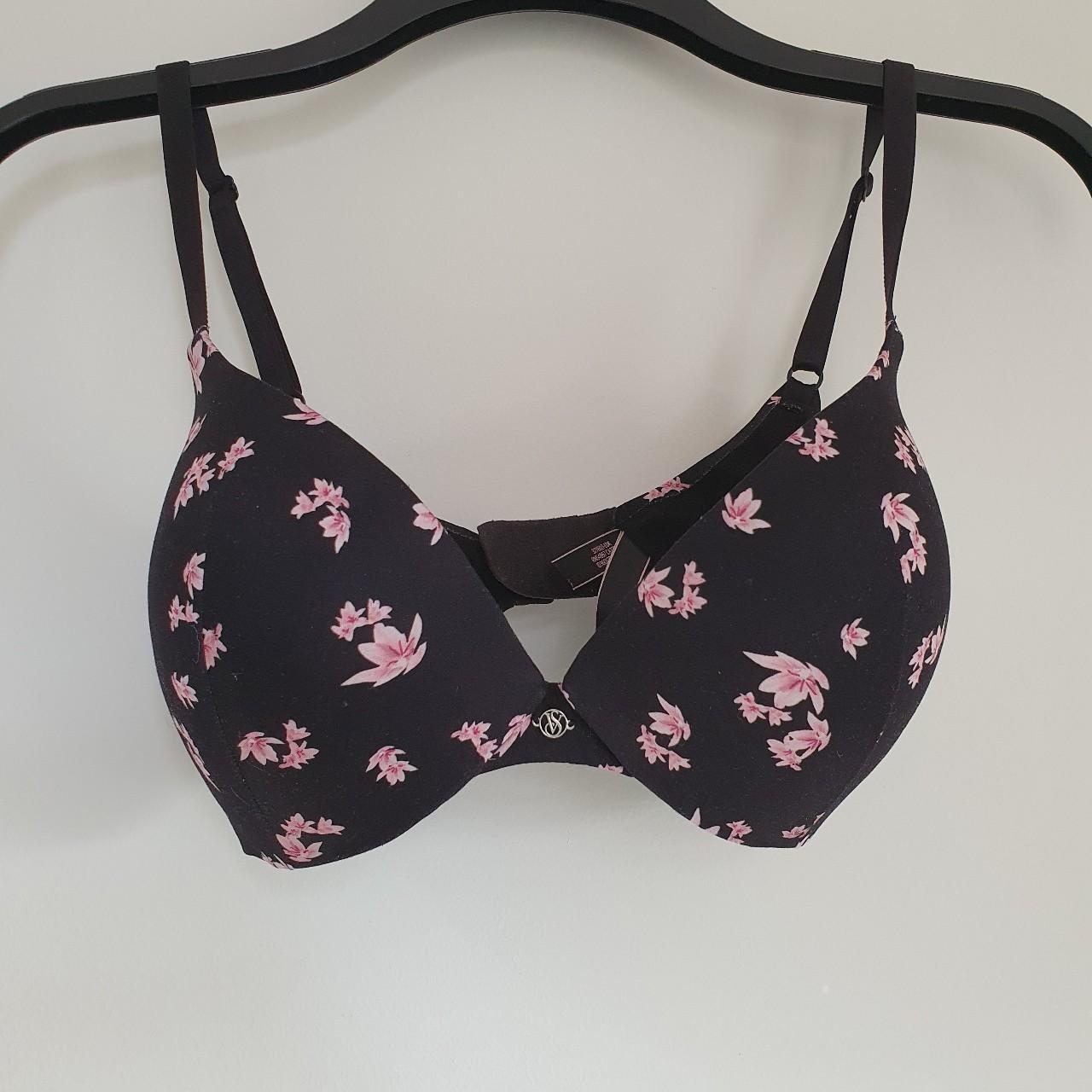 Victoria Secret floral push-up bra